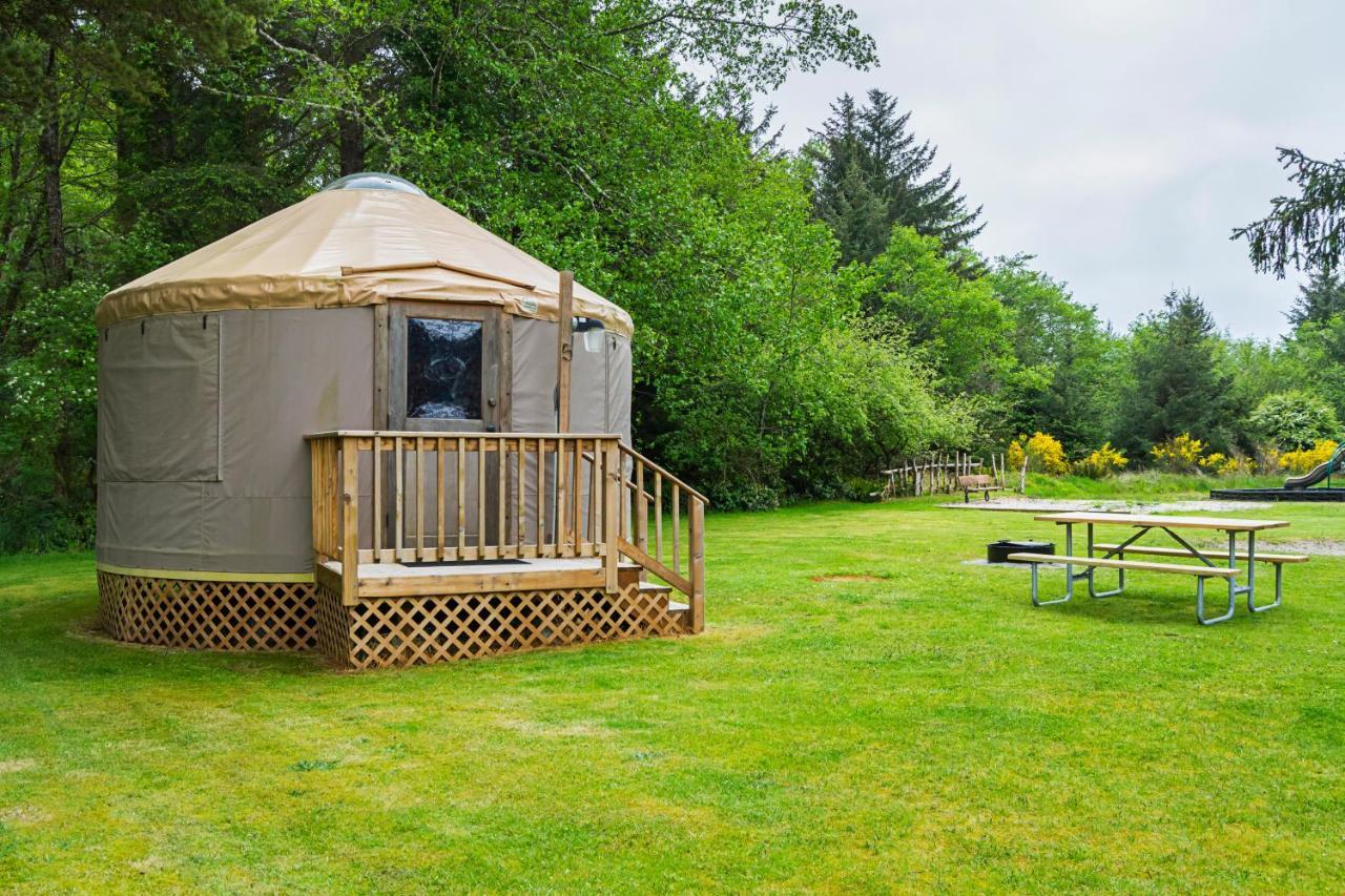 Long Beach Camping Resort Yurt 8 Oceanview Kültér fotó